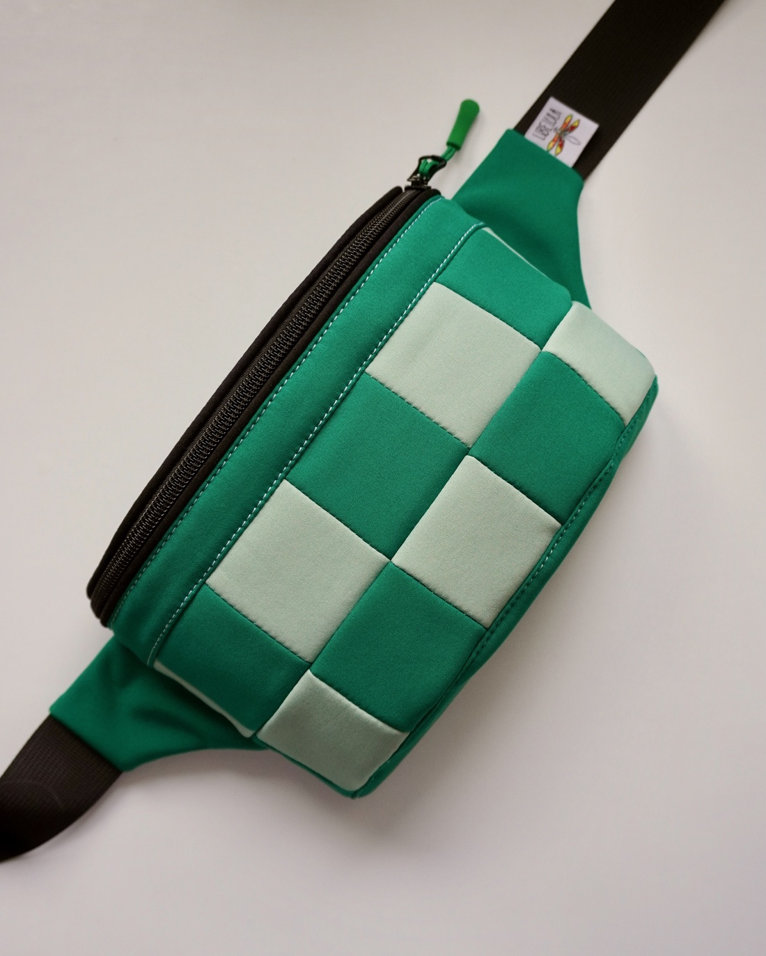 Borsetă clasică LIBELULA - verde stop! - genți și portofele - borsete - Artynos.ro