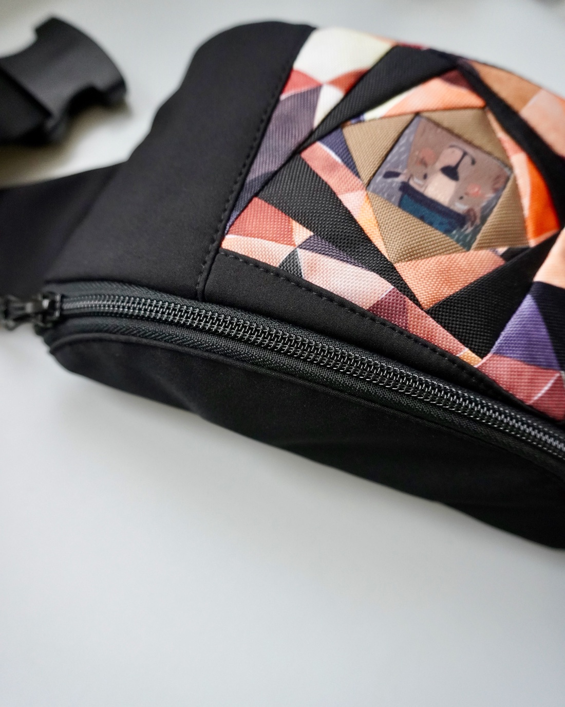 Borsetă clasică LIBELULA - urs în wormhole - genți și portofele - borsete - Artynos.ro