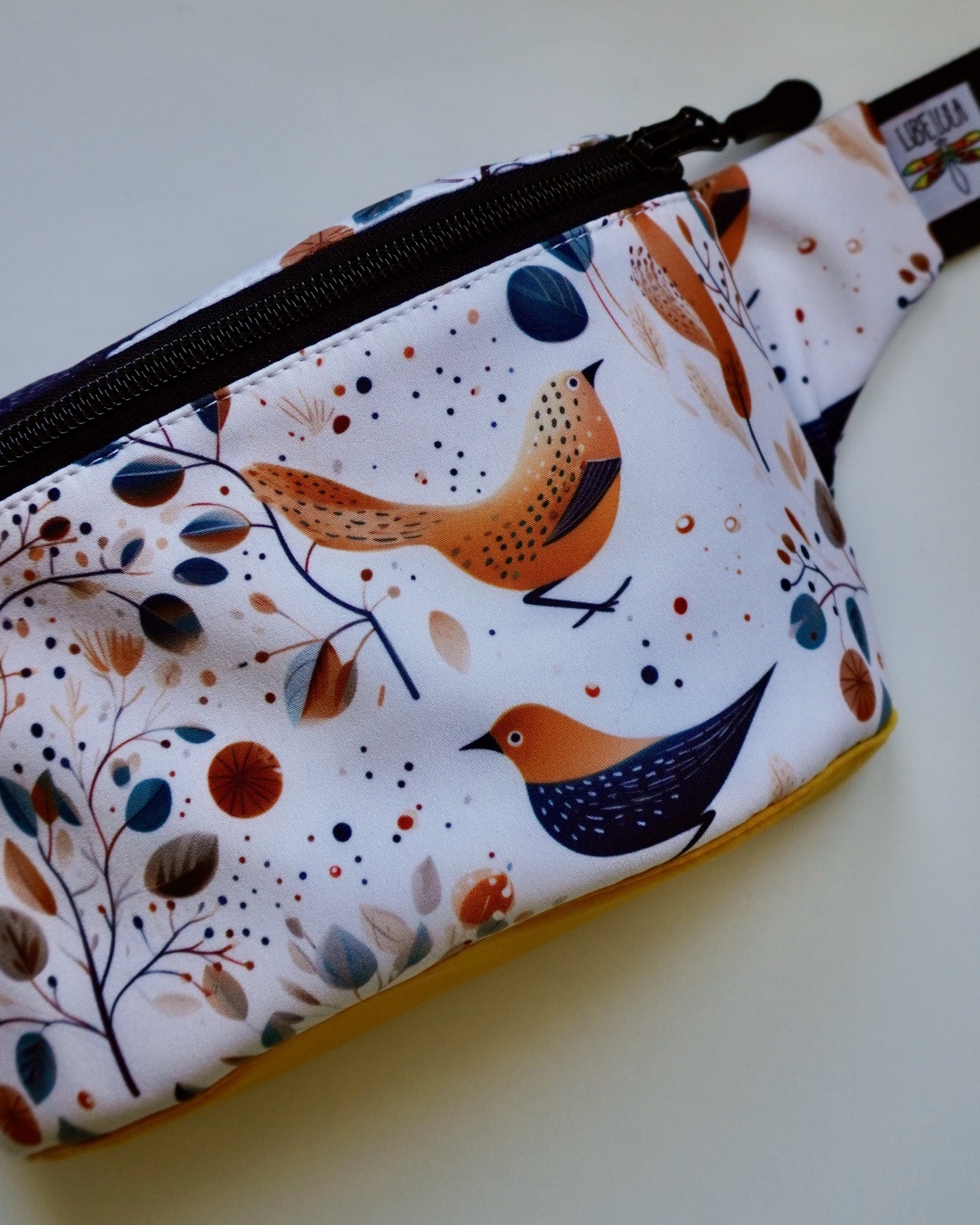 Precomandă - Borsetă clasică LIBELULA - păsări - genți și portofele - borsete - Artynos.ro