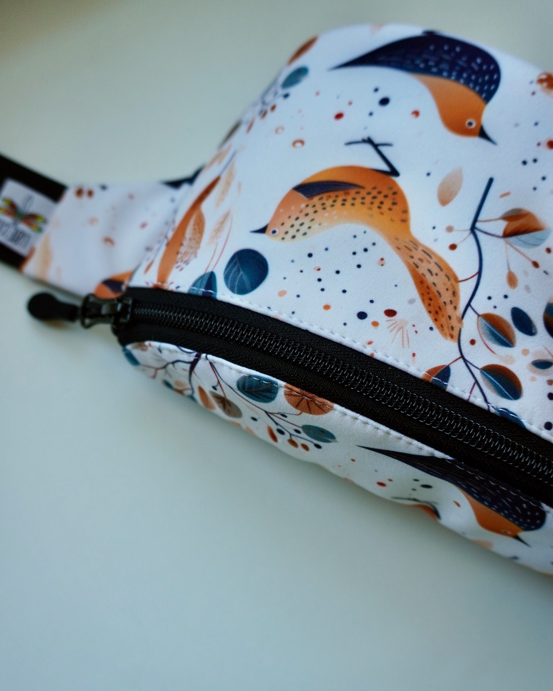 Precomandă - Borsetă clasică LIBELULA - păsări - genți și portofele - borsete - Artynos.ro