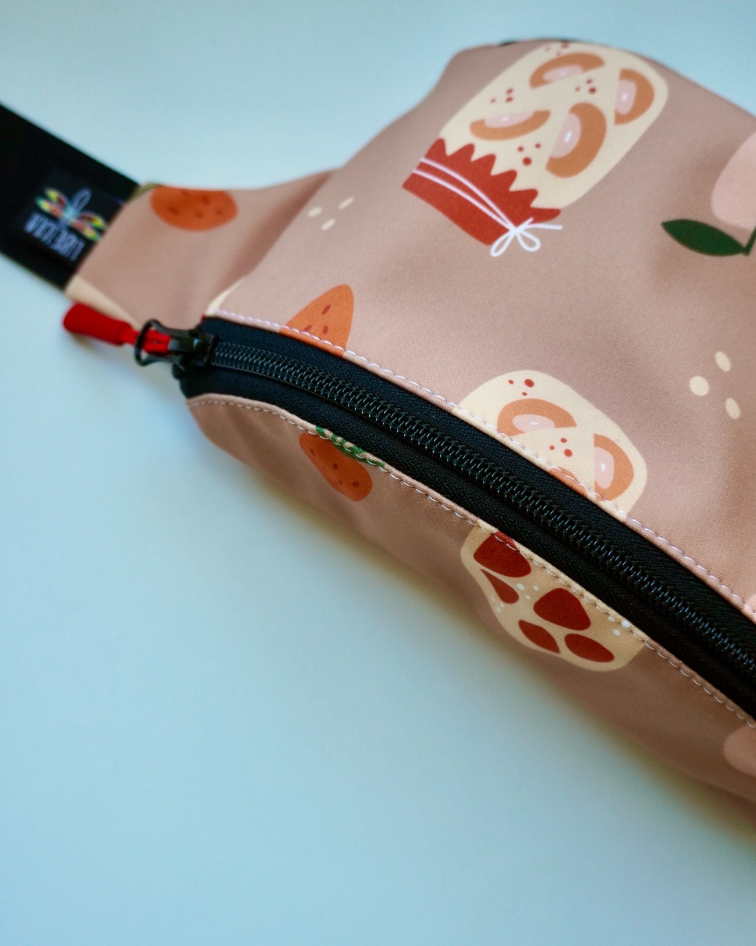 Precomandă - Borsetă clasică LIBELULA - compot - genți și portofele - borsete - Artynos.ro