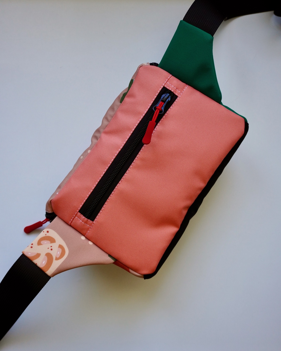 Precomandă - Borsetă clasică LIBELULA - compot - genți și portofele - borsete - Artynos.ro