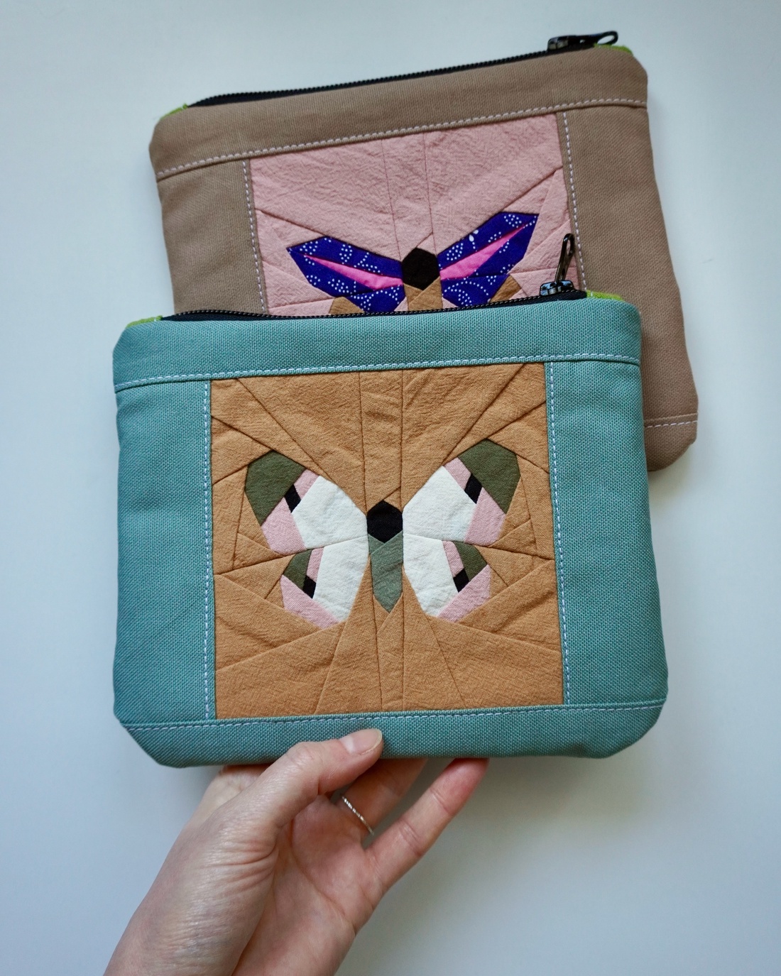 Portfard mic LIBELULA - fluture fpp  - genți și portofele - genți cosmetice - Artynos.ro