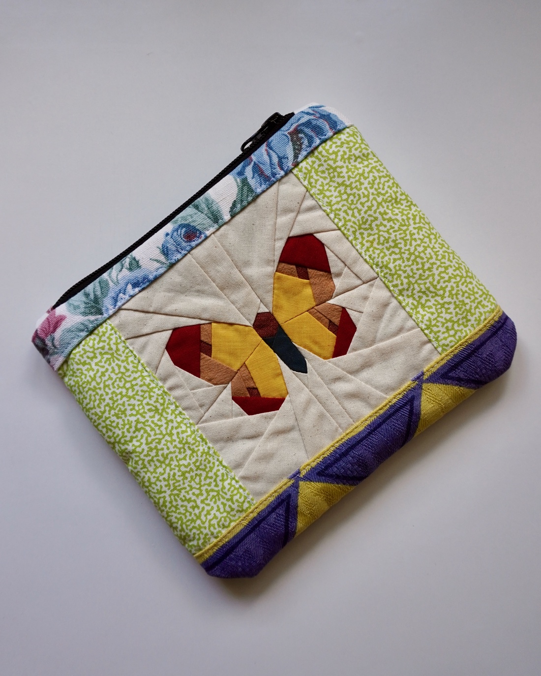 Portfard LIBELULA - fluture fpp  - genți și portofele - genți cosmetice - Artynos.ro