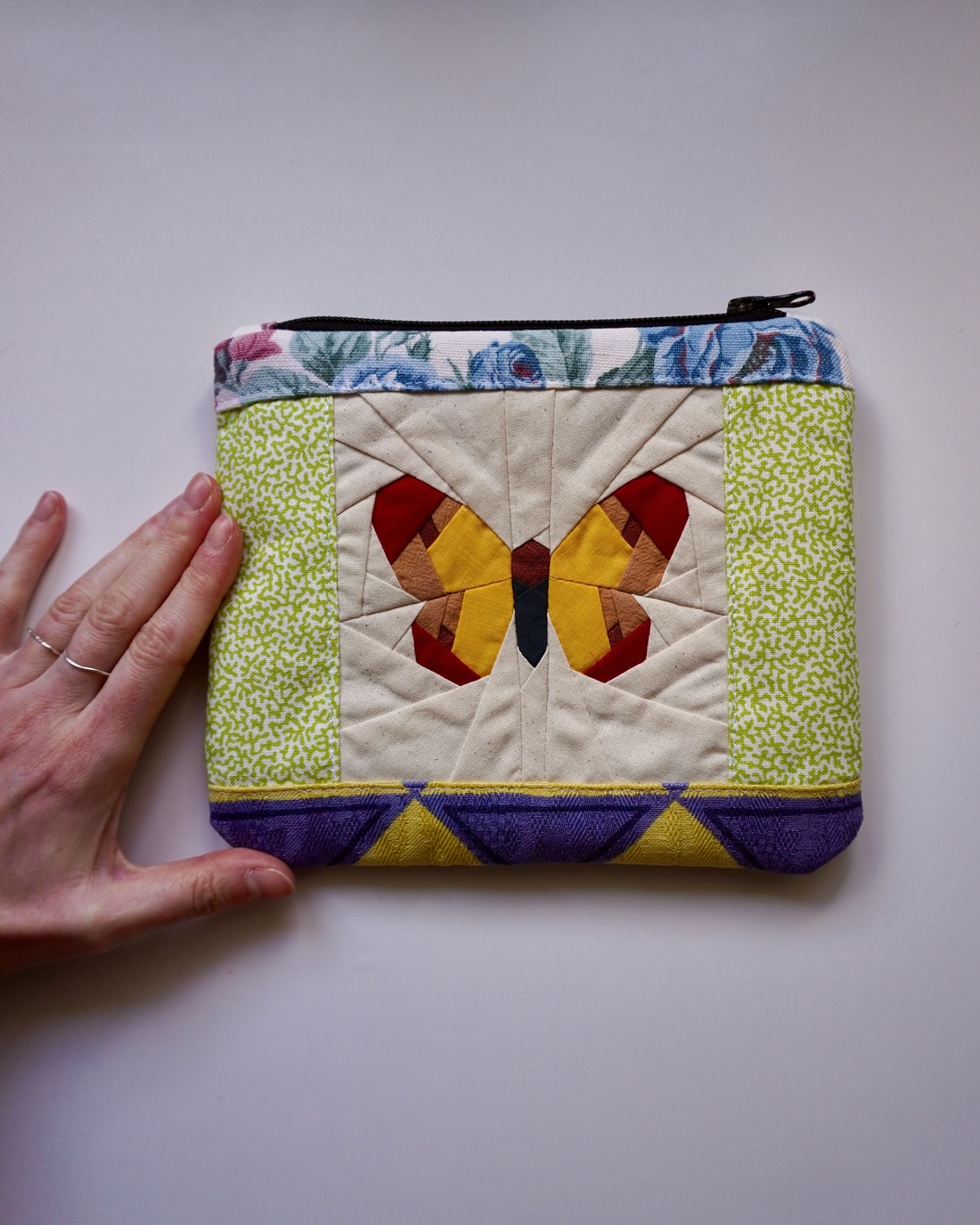 Portfard LIBELULA - fluture fpp  - genți și portofele - genți cosmetice - Artynos.ro