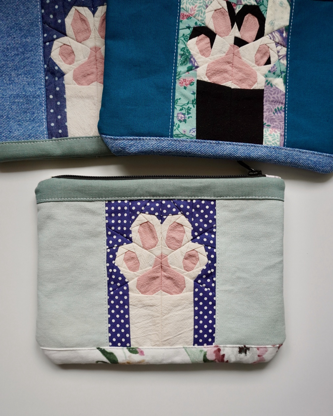 Portfard LIBELULA - paw fpp upcycled - genți și portofele - genți cosmetice - Artynos.ro