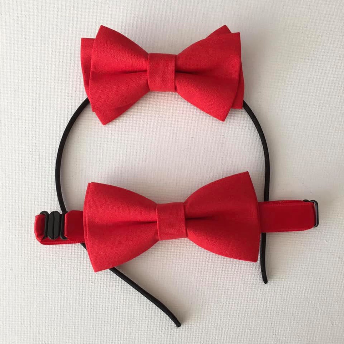 Papion rosu din bumbac - accesorii de crăciun - cadou tematic de moș crăciun, decorațiuni - cadouri de moș crăciun - Artynos.ro Papion rosu din bumbac - accesorii de crăciun - cadou tematic de moș crăciun, decorațiuni - cadouri de moș crăciun - Artynos.ro