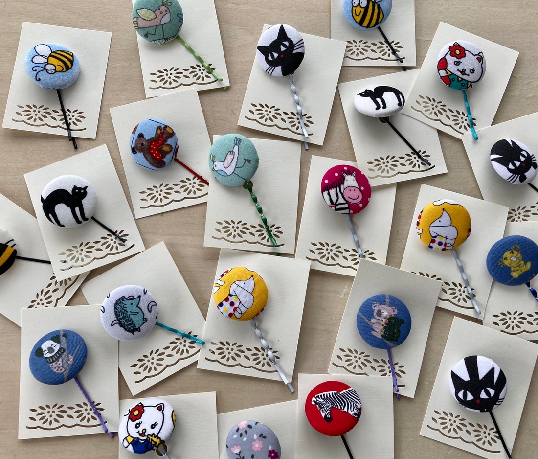 Martisor, agrafa de par - bijuterii - mărțișor - Artynos.ro