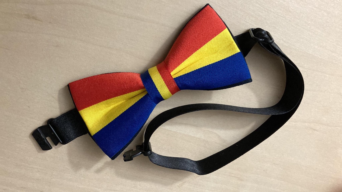 Papion tricolor pentru copil - îmbrăcăminte și modă - haine bărbați - cravată, papion - Artynos.ro Papion tricolor pentru copil - îmbrăcăminte și modă - haine bărbați - cravată, papion - Artynos.ro