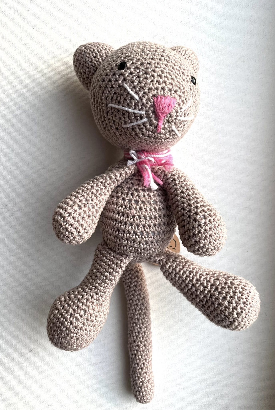 Amigurumipisicuta Lola, jucarie crosetata - jucării și echipamente pentru copii - plușuri - pisică de pluș - Artynos.ro