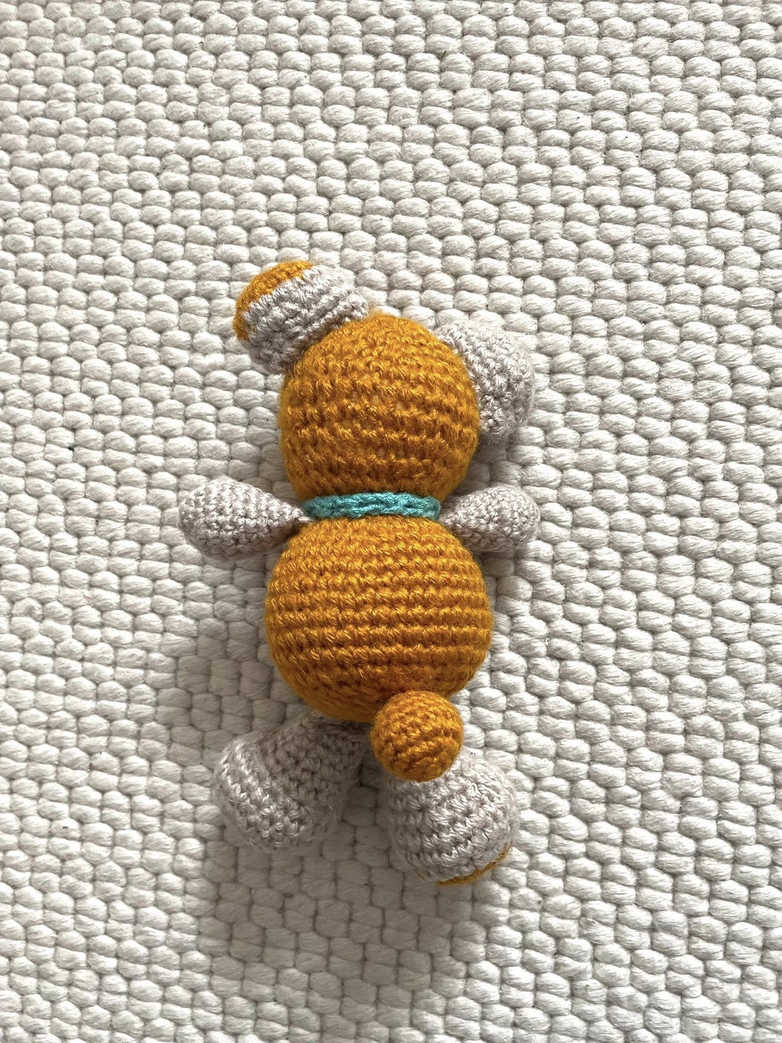 Amigurumi...ursulet, jucarie crosetata - jucării și echipamente pentru copii - plușuri - ursuleț de pluș - Artynos.ro