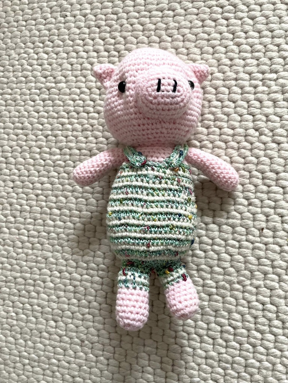 Amigurumi...purcel roz, jucarie crosetata - jucării și echipamente pentru copii - plușuri - figurine de pluș - Artynos.ro