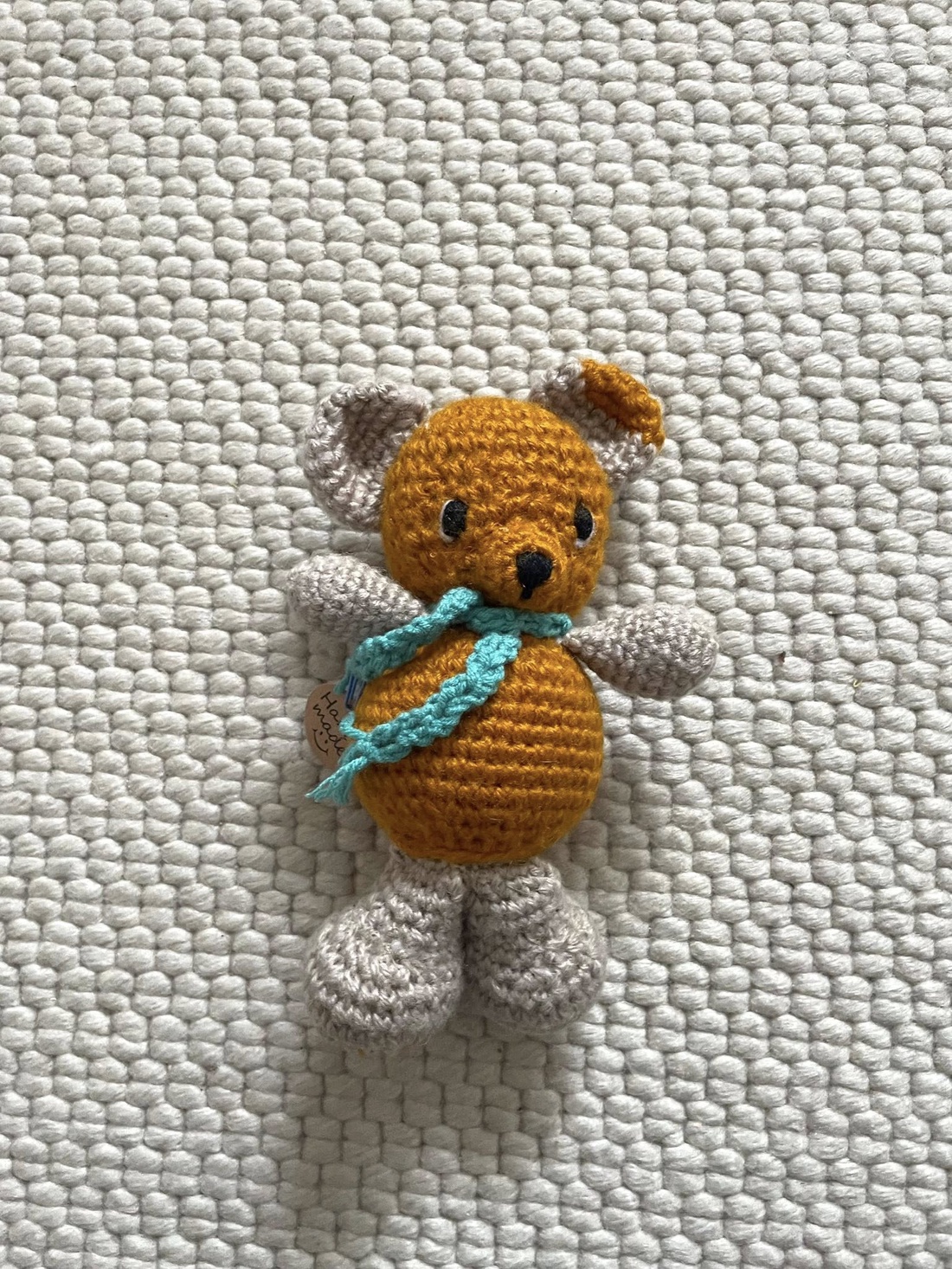 Amigurumi...ursulet, jucarie crosetata - jucării și echipamente pentru copii - plușuri - ursuleț de pluș - Artynos.ro