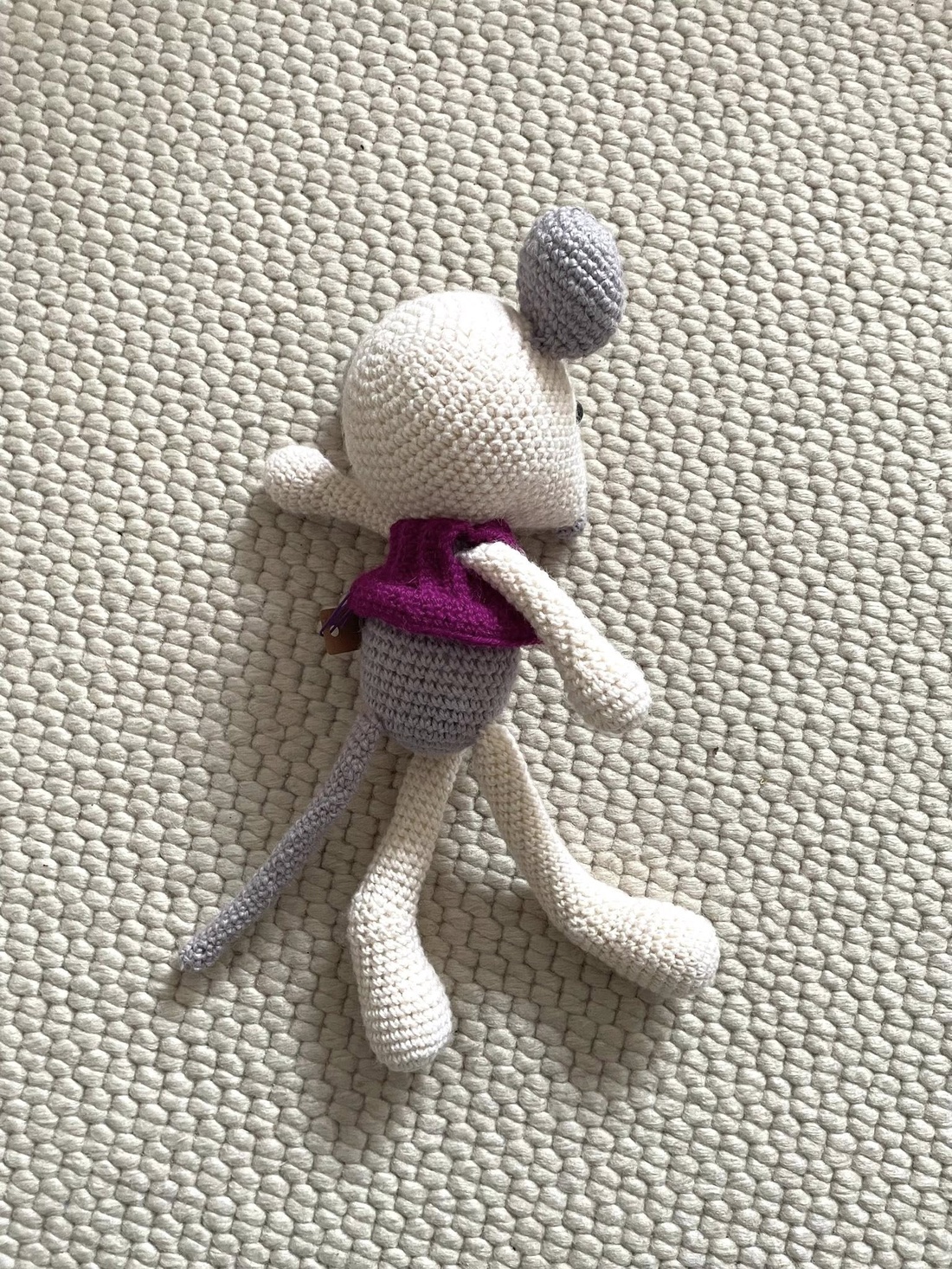 Amigurumi...soricelul Chitimus, jucarie crosetata - jucării și echipamente pentru copii - plușuri - figurine de pluș - Artynos.ro