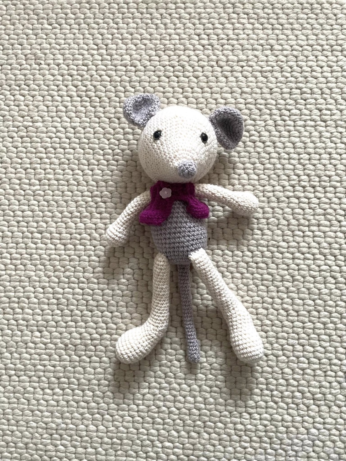 Amigurumi...soricelul Chitimus, jucarie crosetata - jucării și echipamente pentru copii - plușuri - figurine de pluș - Artynos.ro