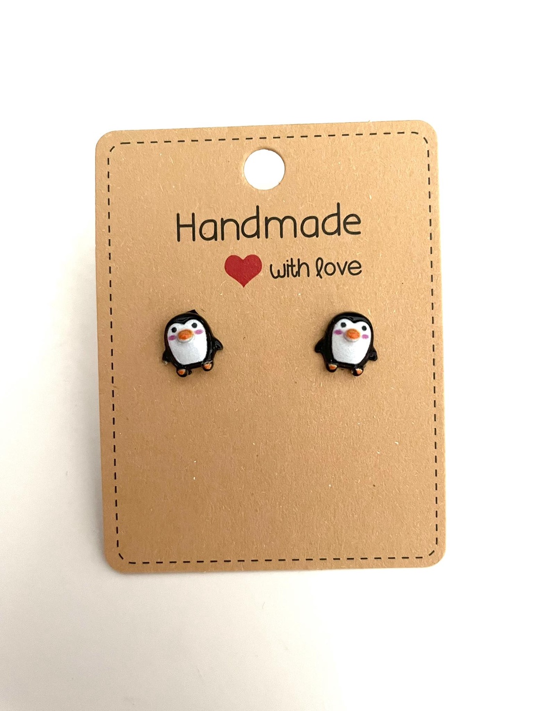 Cercei pinguini - bijuterii - cercei - cercei cu figurine - Artynos.ro