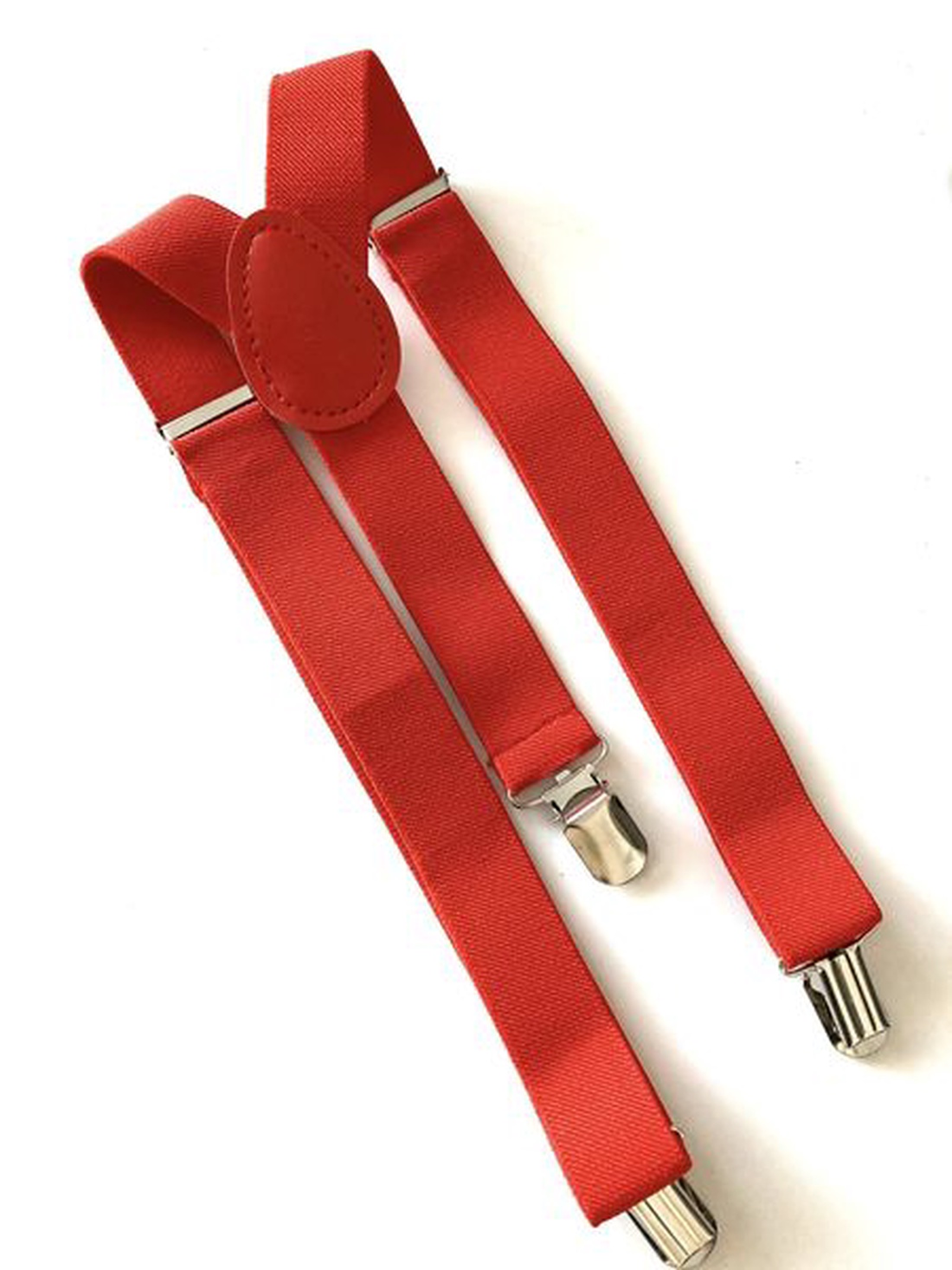 Bretele rosii pentru copii - îmbrăcăminte și modă - haine bărbați - cravată, papion - Artynos.ro