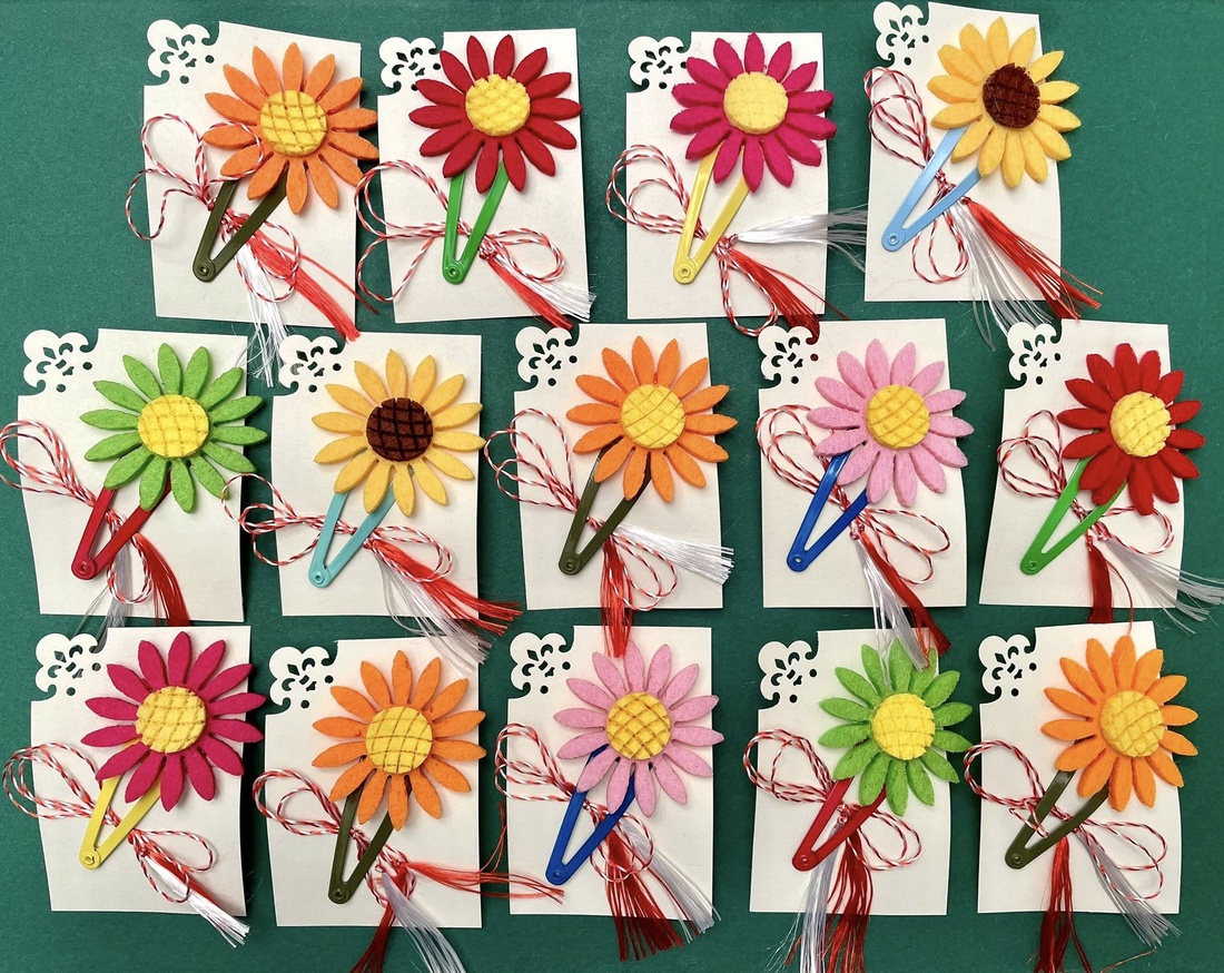 Martisor clama floare - bijuterii - mărțișor - Artynos.ro