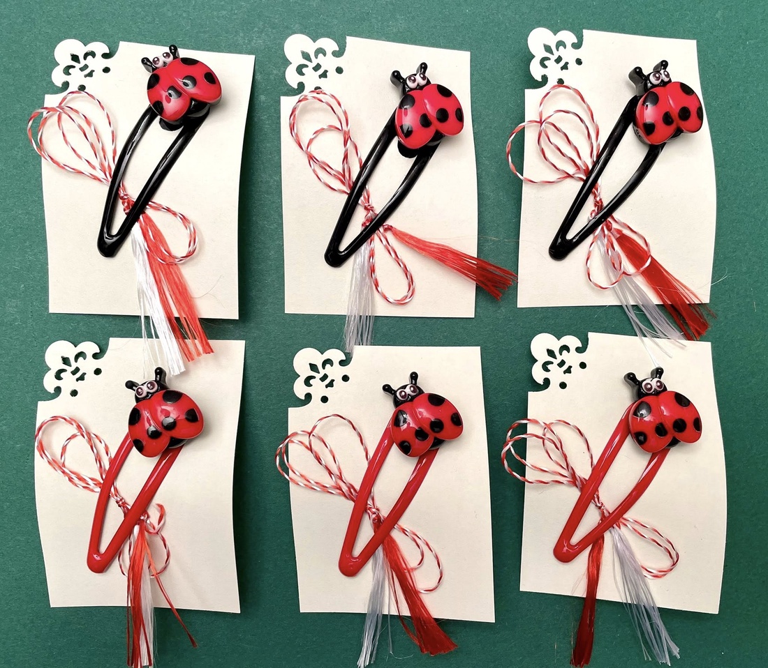 Martisor clama buburuza - bijuterii - mărțișor - Artynos.ro