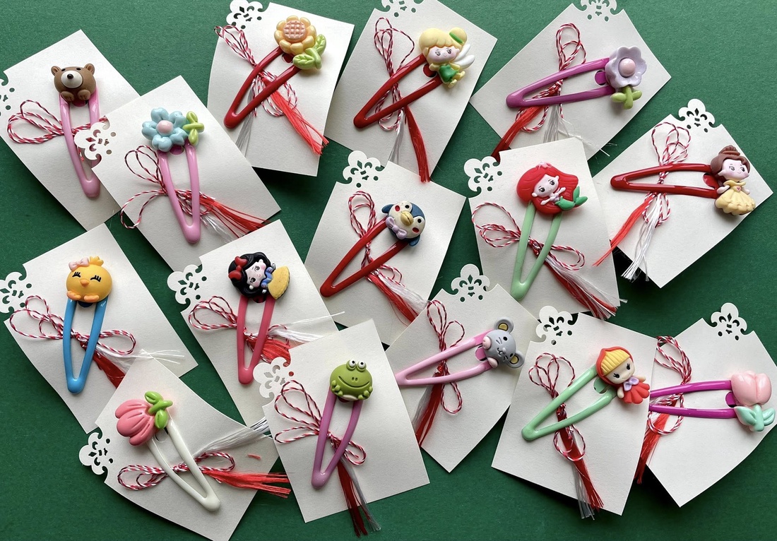 Martisor clama cu animale, printese, flori...din rasina - bijuterii - mărțișor - Artynos.ro