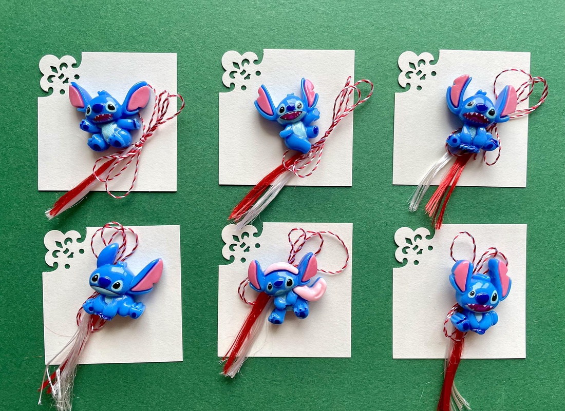 Martisor Stitch - bijuterii - mărțișor - Artynos.ro