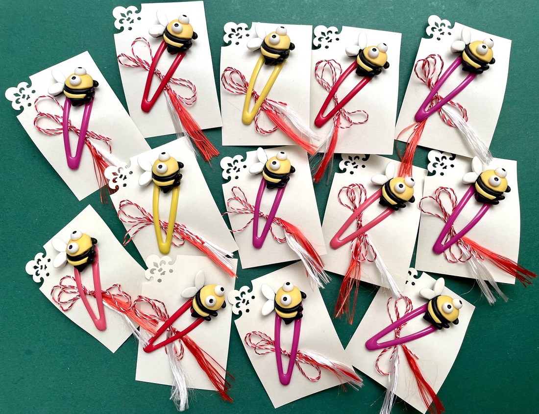 Martisor clama albinuta - bijuterii - mărțișor - Artynos.ro