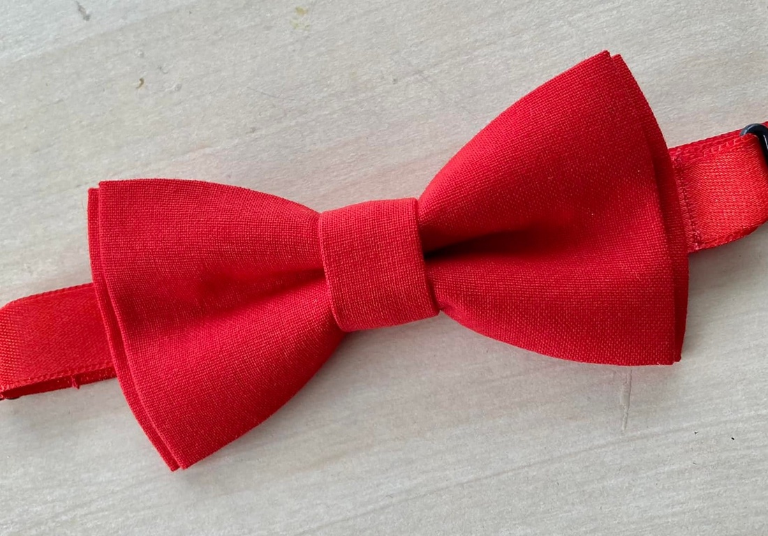 Papion (sau cordeluta) rosu - îmbrăcăminte și modă - haine bărbați - cravată, papion - Artynos.ro