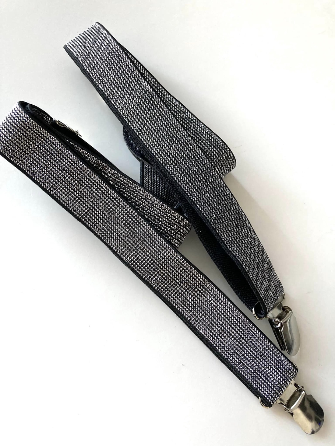 Bretele pentru copii, gri, argintiu - îmbrăcăminte și modă - haine bărbați - cravată, papion - Artynos.ro