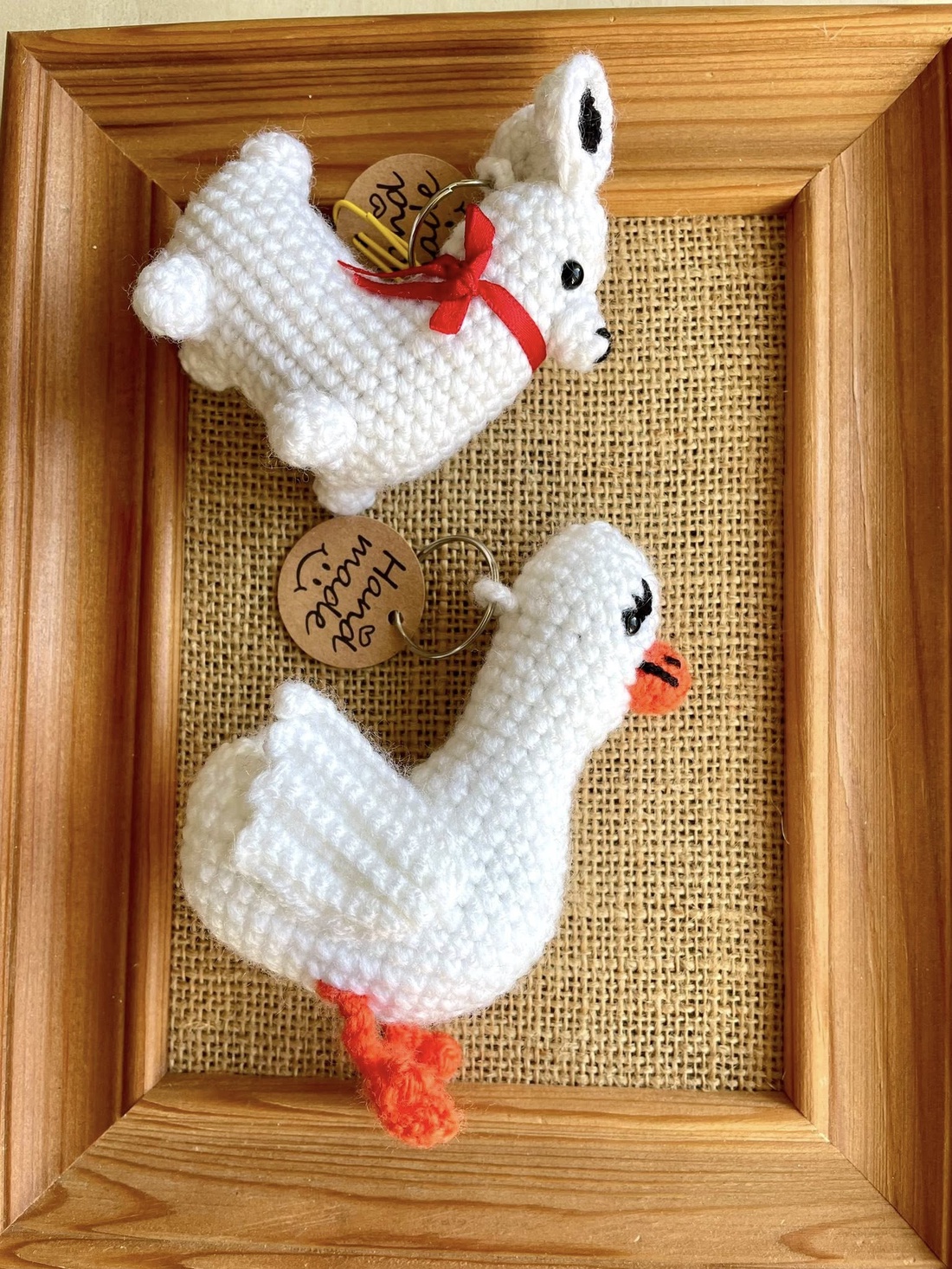 Caprita crosetata...breloc - genți și portofele - accesorii genți - breloc - Artynos.ro