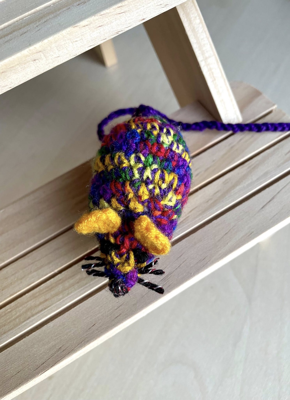 Soricel crosetat, amigurumi - jucării și echipamente pentru copii - plușuri - șoarece de pluș - Artynos.ro