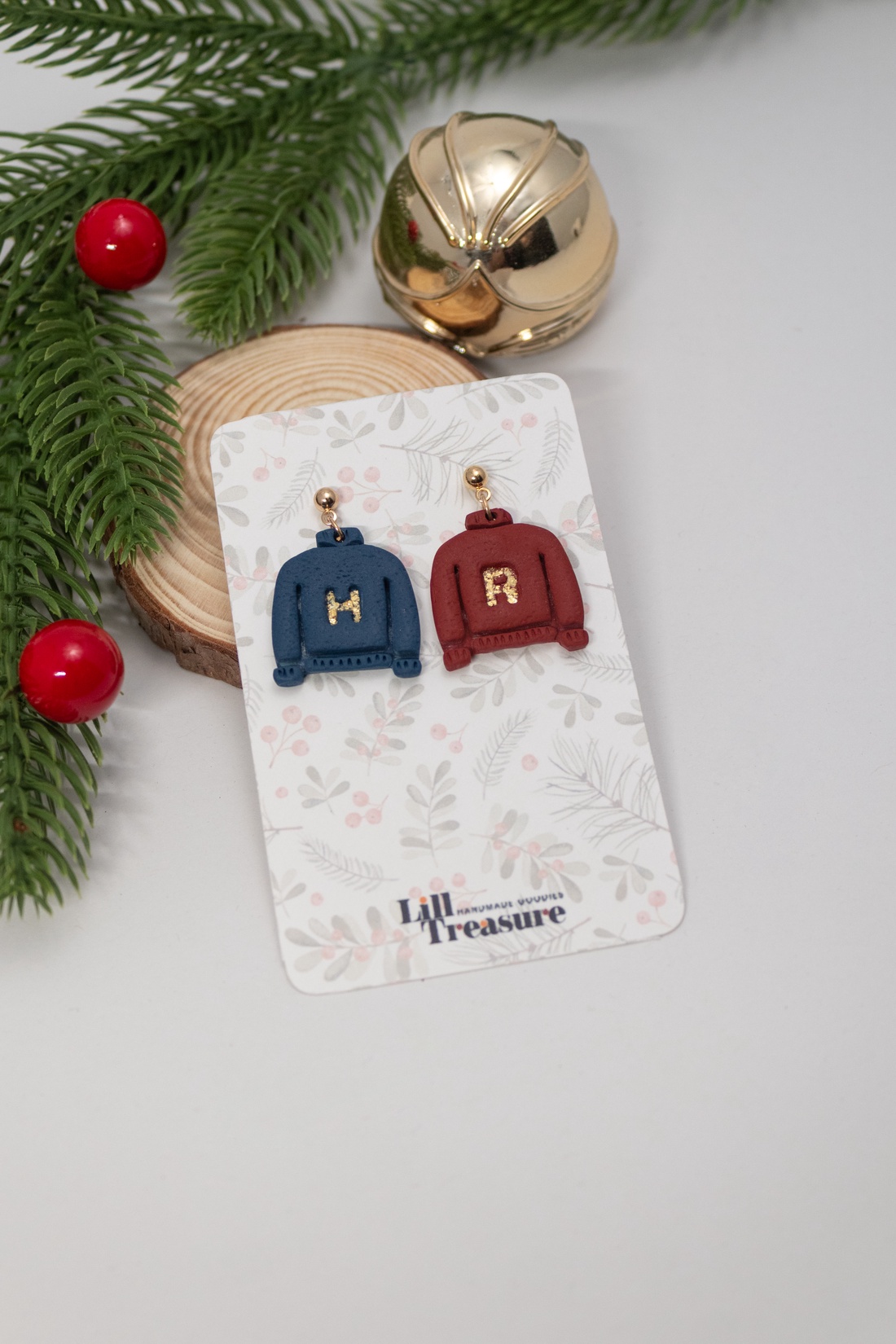 Cercei Harry Potter - Pulover Harry and Ron - bijuterii - cercei - cercei lungi - Artynos.ro