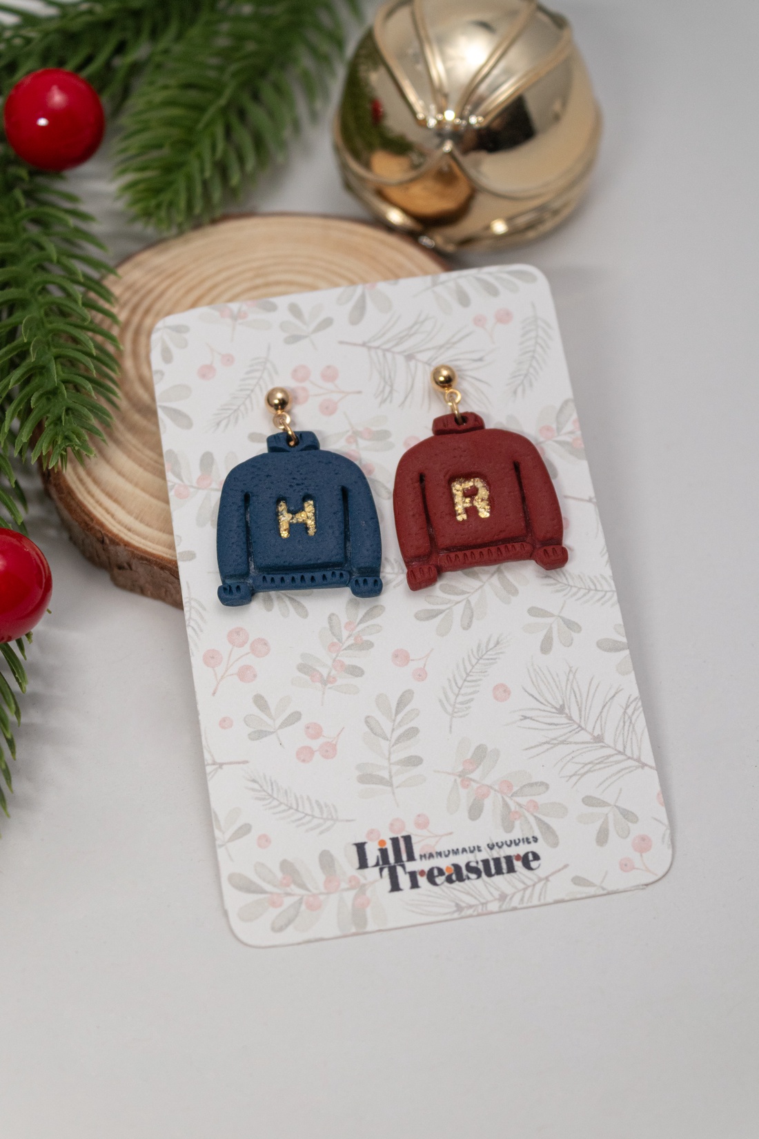 Cercei Harry Potter - Pulover Harry and Ron - bijuterii - cercei - cercei lungi - Artynos.ro