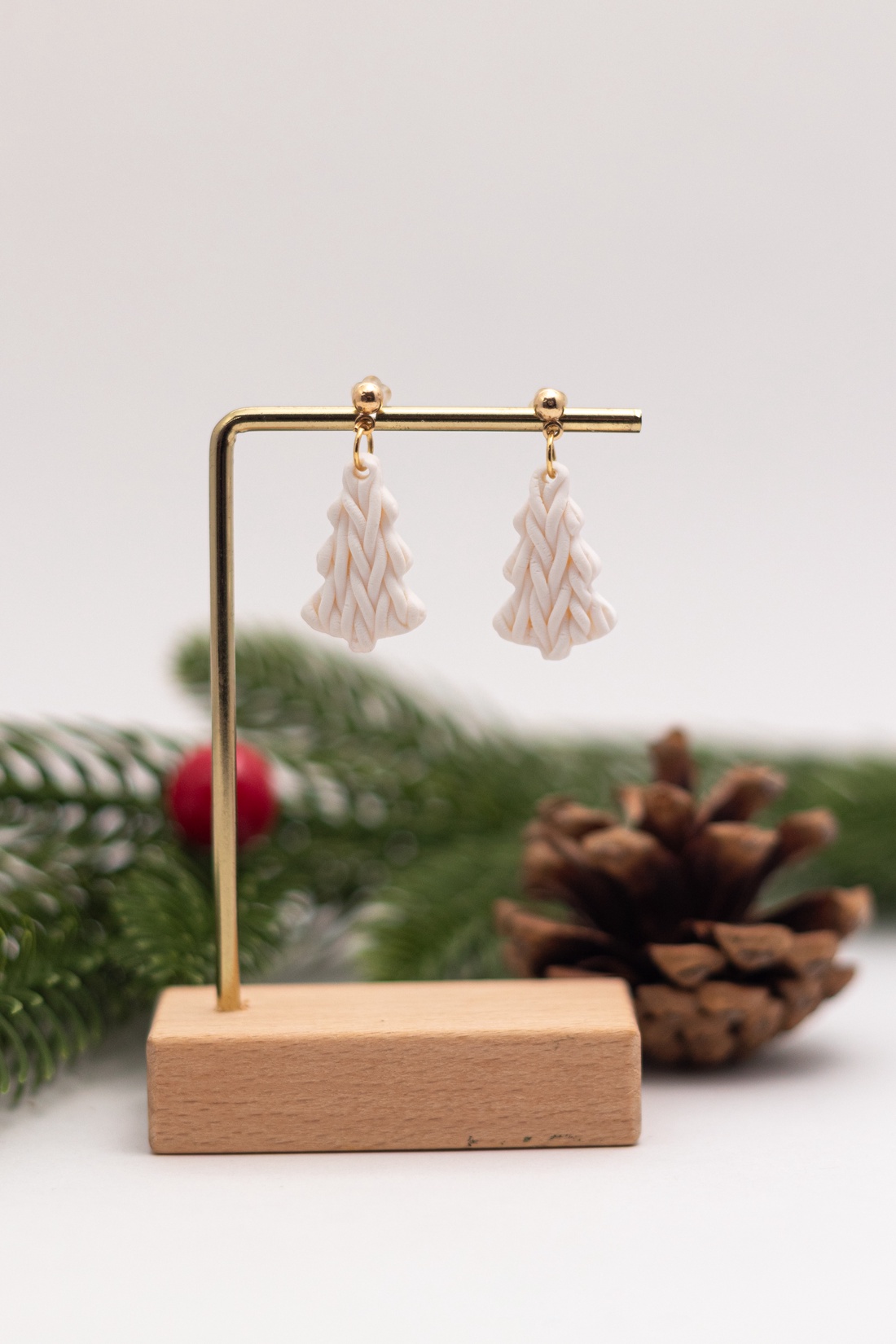 Cercei bradulet I - bijuterii - cercei - cercei lungi - Artynos.ro