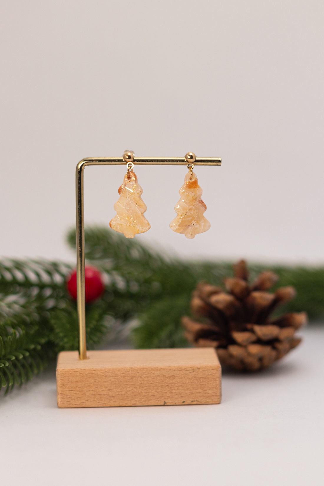 Cercei bradulet II - bijuterii - cercei - cercei lungi - Artynos.ro