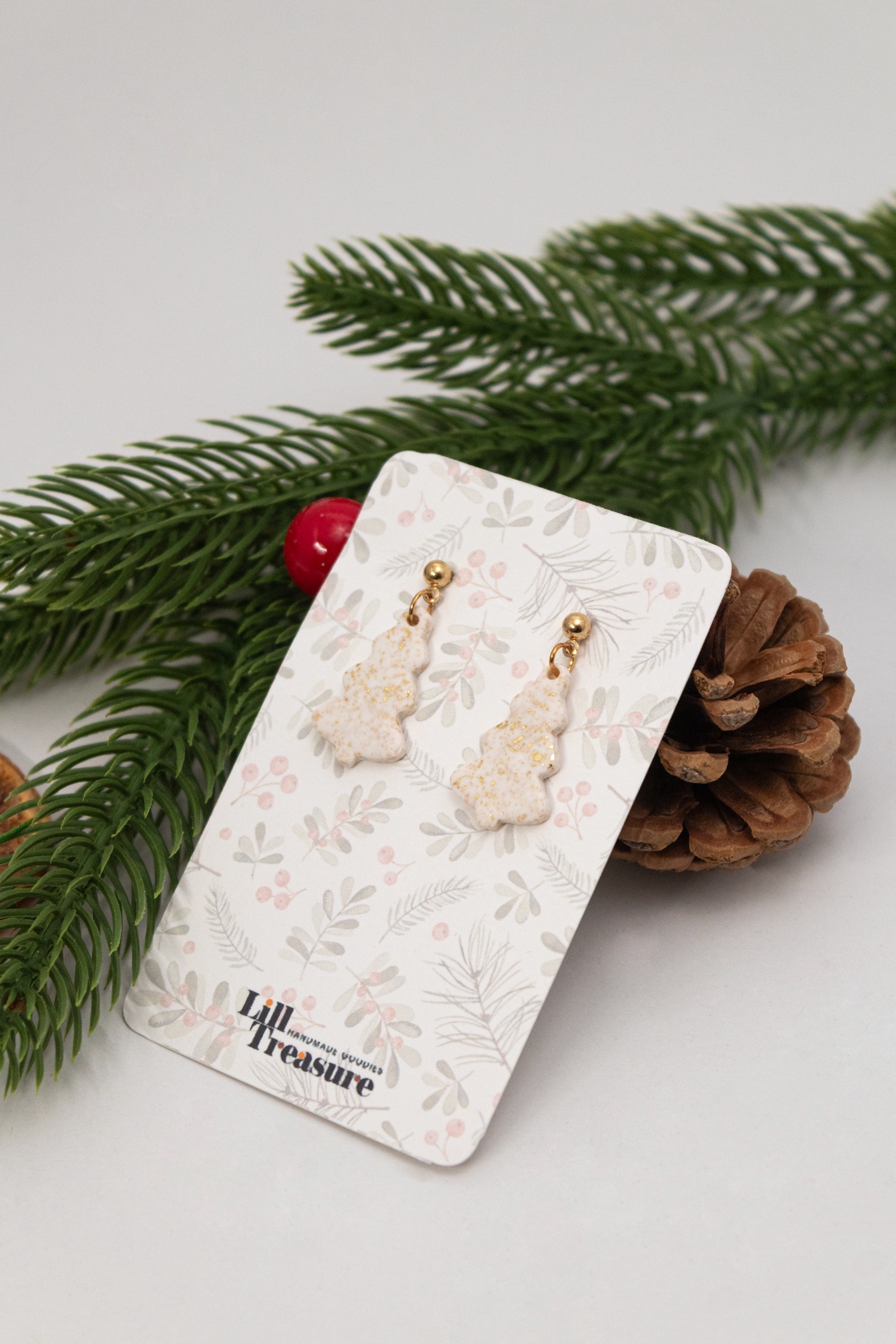 Cercei bradulet III - bijuterii - cercei - cercei lungi - Artynos.ro