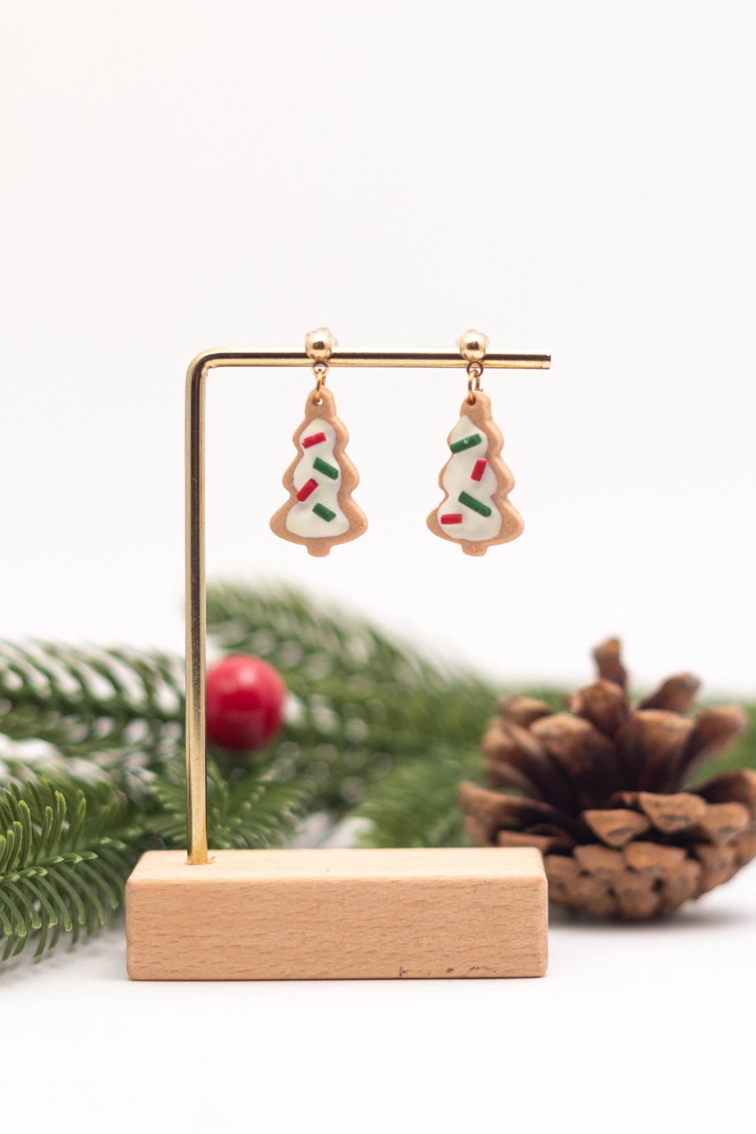 Cercei bradulet IV - bijuterii - cercei - cercei lungi - Artynos.ro