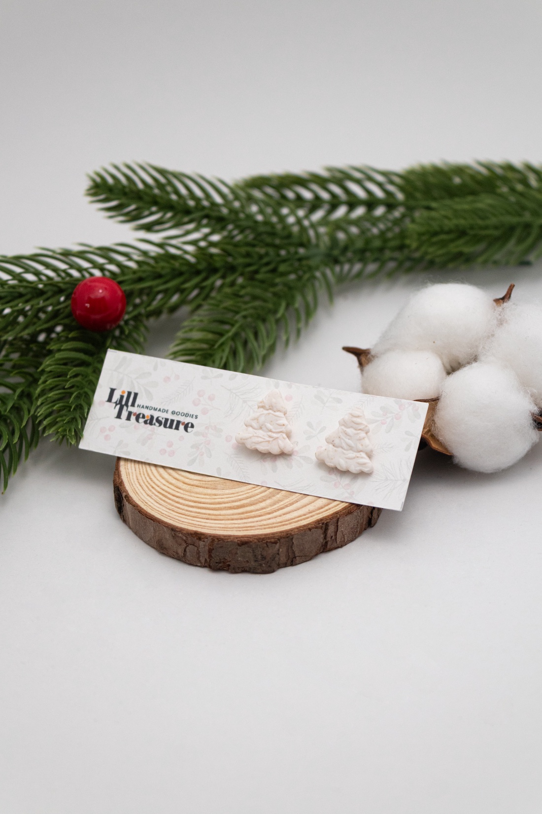 Cercei tip tinta Christmas Tree - bijuterii - cercei - cercei cu figurine - Artynos.ro