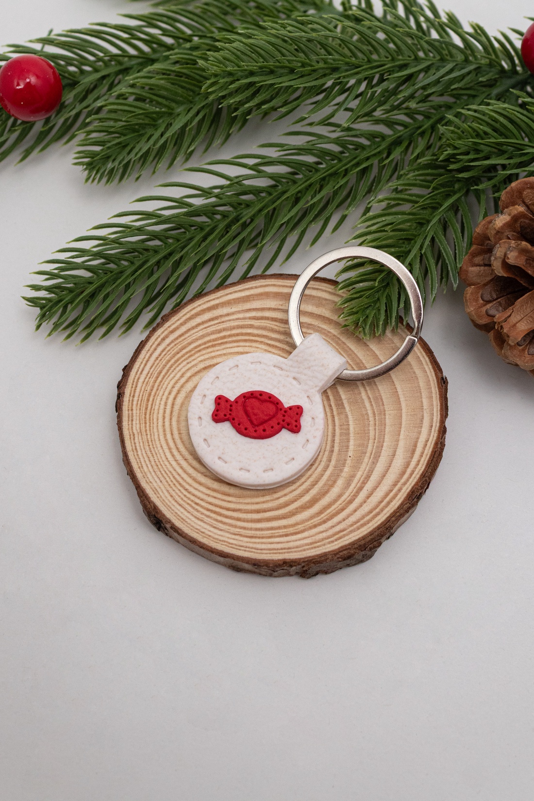 Breloc de Craciun - Christmas Keychain - genți și portofele - accesorii genți - breloc - Artynos.ro