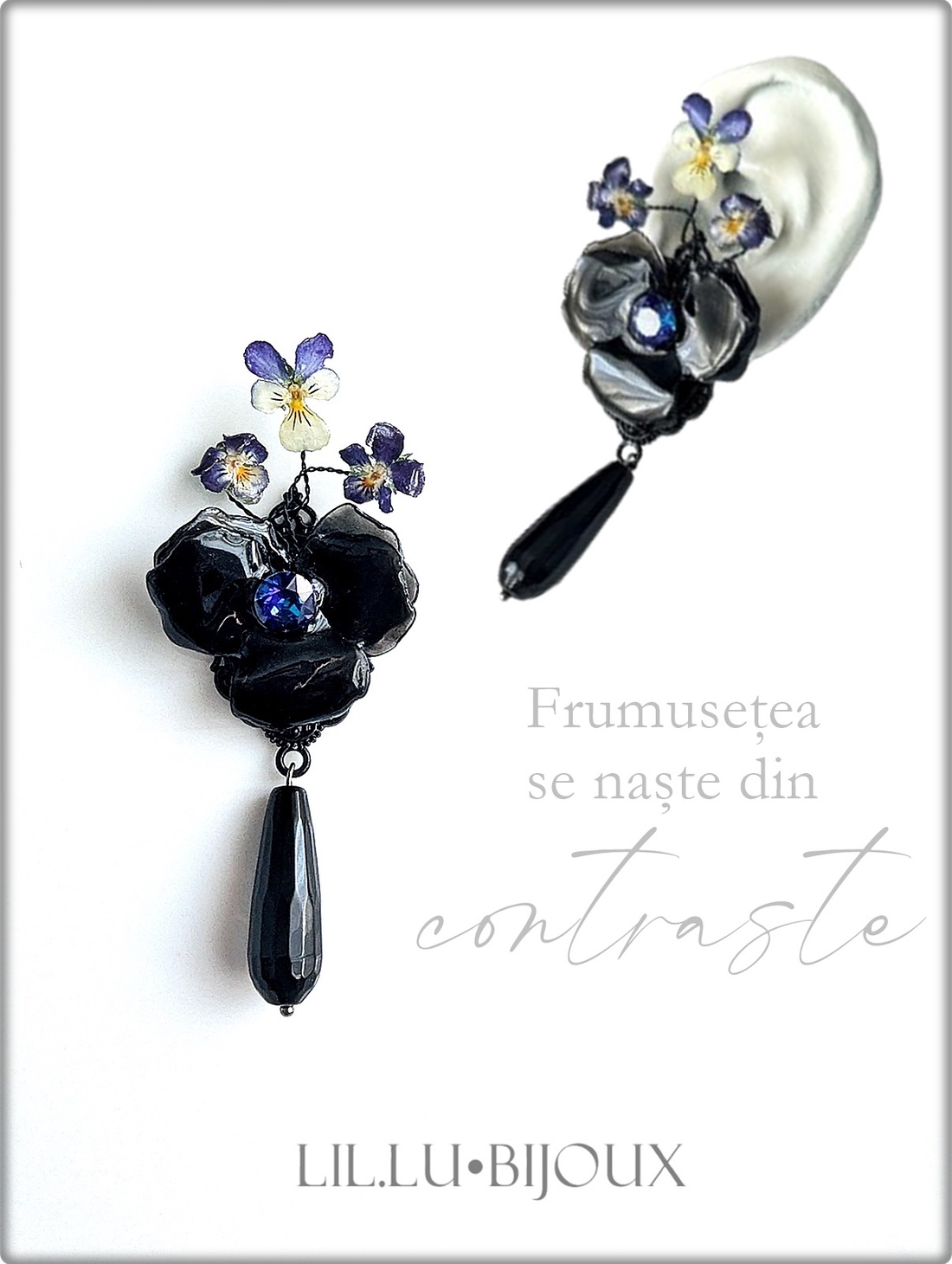 Cercei cu prindere clasică din argint și design tip cuff - bijuterii - cercei - cercei și ornamente pentru urechi - Artynos.ro