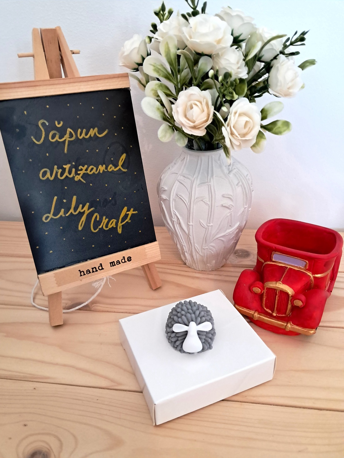 Săpun artizanal oiță - bijuterii - mărțișor - Artynos.ro