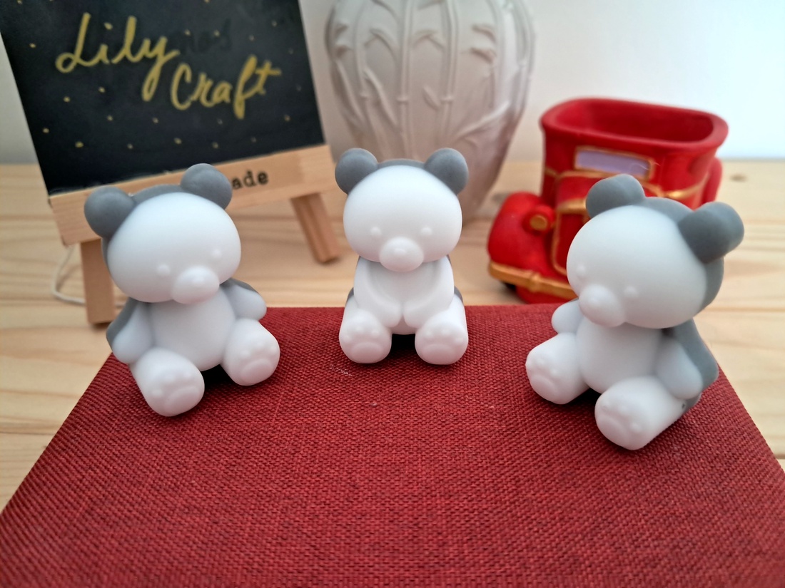 Săpun artizanal ursuleț - bijuterii - mărțișor - Artynos.ro