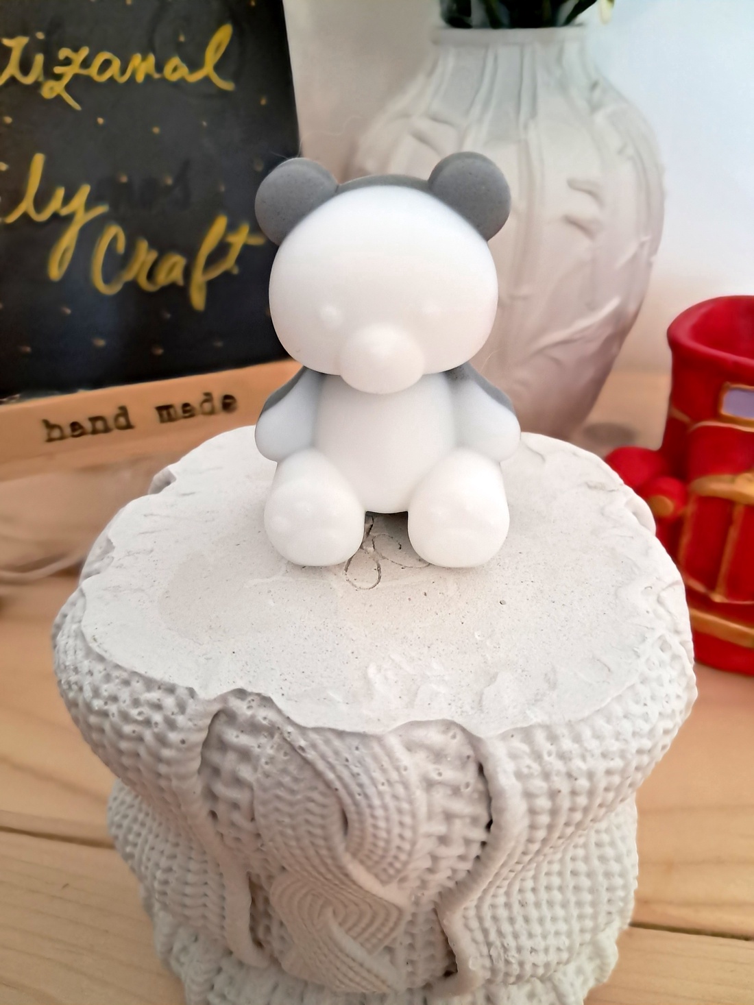 Săpun artizanal ursuleț - bijuterii - mărțișor - Artynos.ro