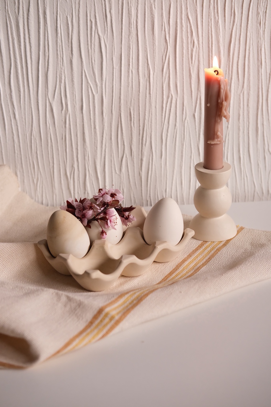 Suport oua  - decor de sărbători - decorațiuni de paște - decor masă de paște - Artynos.ro