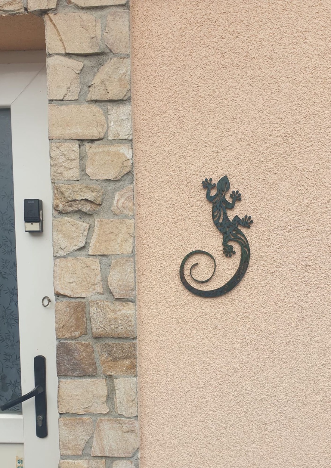 Gecko Spiral � Protecție și Energie în Formă Artistică - casă & stil de viață - decorațiuni de casă - decorațiuni de pereți - tapet de perete - Artynos.ro