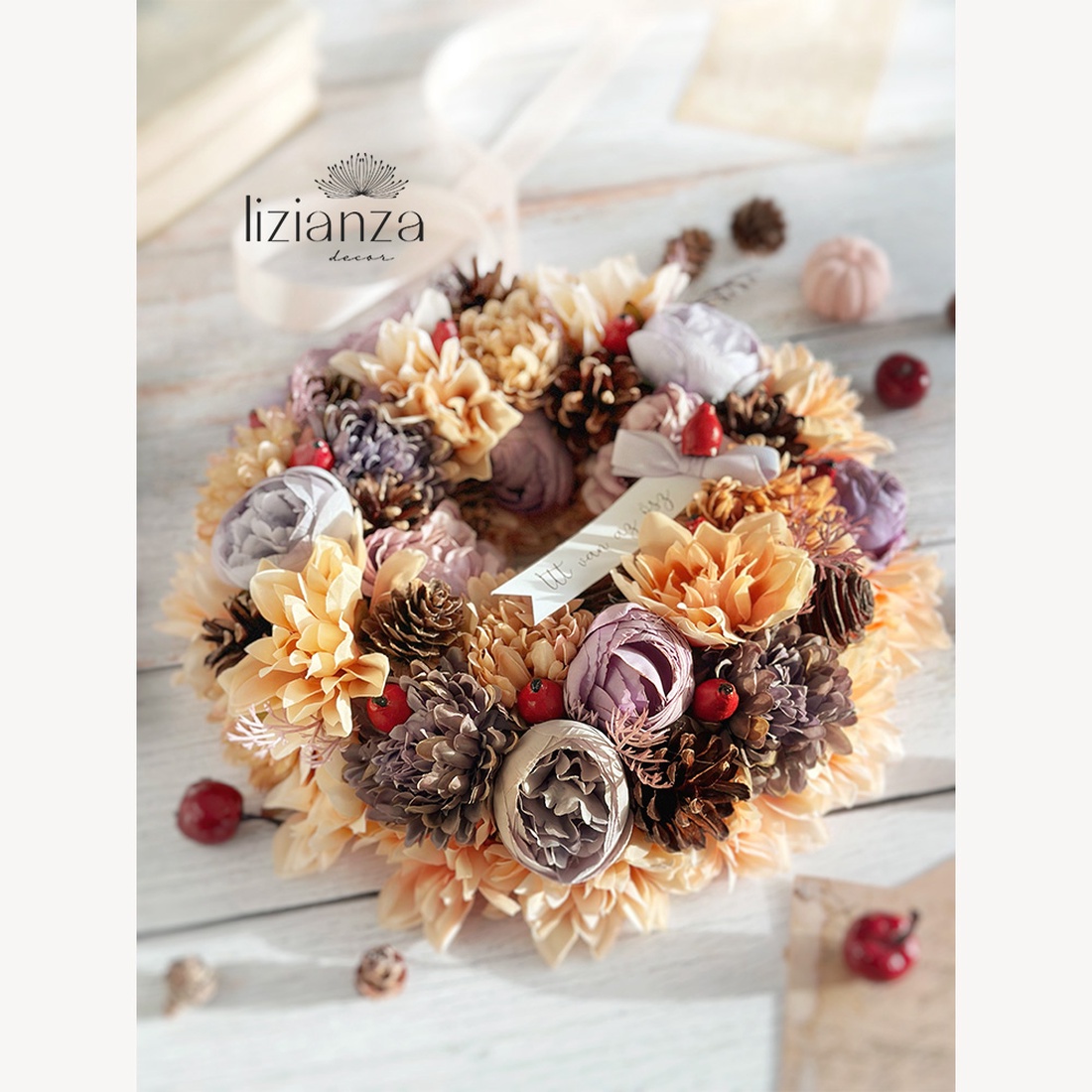 Coroniță de toamnă pentru ușă Lia - casă & stil de viață - accesorii pentru decorat casa - decorațiuni de geam și decorațiuni de ușă - ornamente de ușă - Artynos.ro Coroniță de toamnă pentru ușă Lia - casă & stil de viață - accesorii pentru decorat casa - decorațiuni de geam și decorațiuni de ușă - ornamente de ușă - Artynos.ro