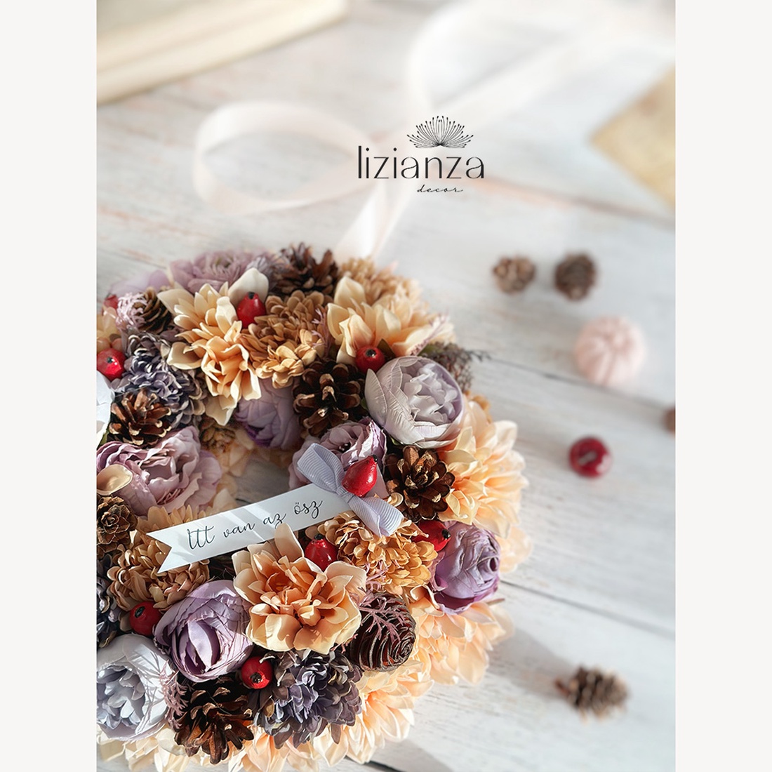 Coroniță de toamnă pentru ușă Lia - casă & stil de viață - accesorii pentru decorat casa - decorațiuni de geam și decorațiuni de ușă - ornamente de ușă - Artynos.ro Coroniță de toamnă pentru ușă Lia - casă & stil de viață - accesorii pentru decorat casa - decorațiuni de geam și decorațiuni de ușă - ornamente de ușă - Artynos.ro