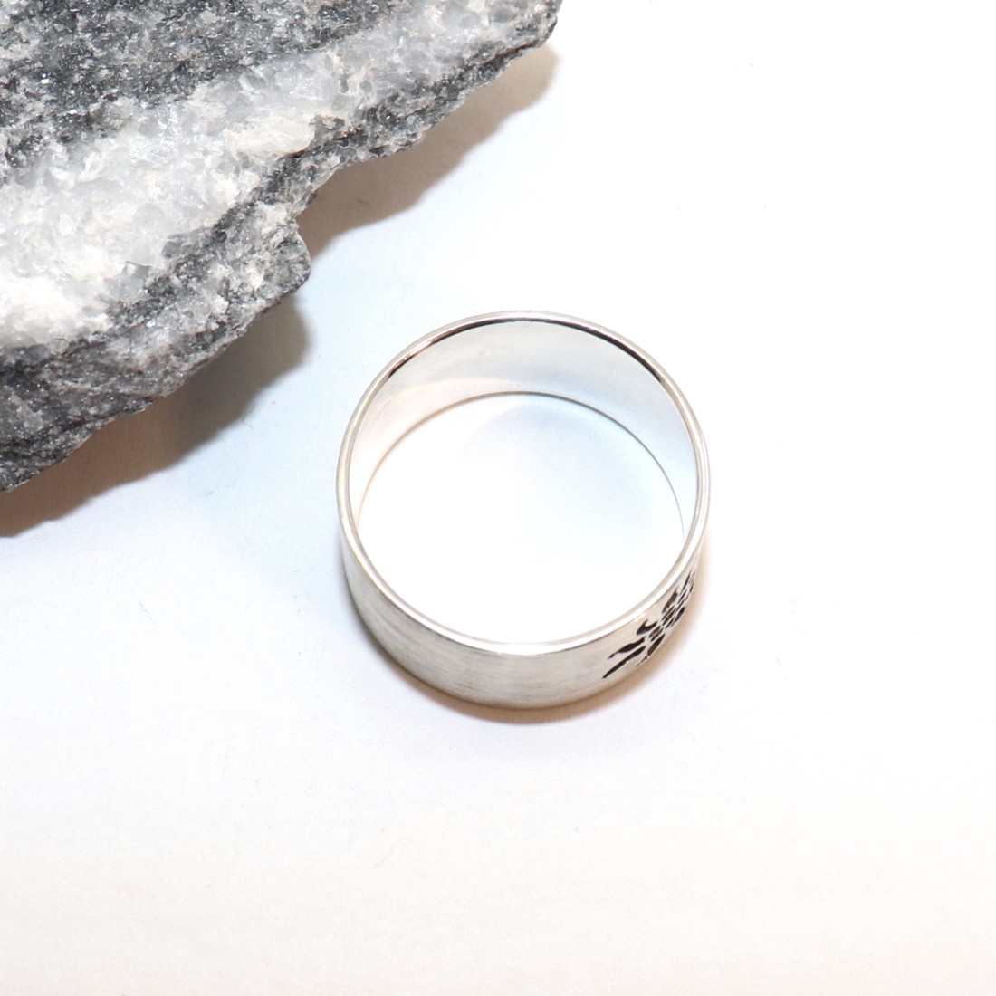 Inel din argint, pereche Havasi (VSZÉ.42) - bijuterii - inele - inele din argint - Artynos.ro