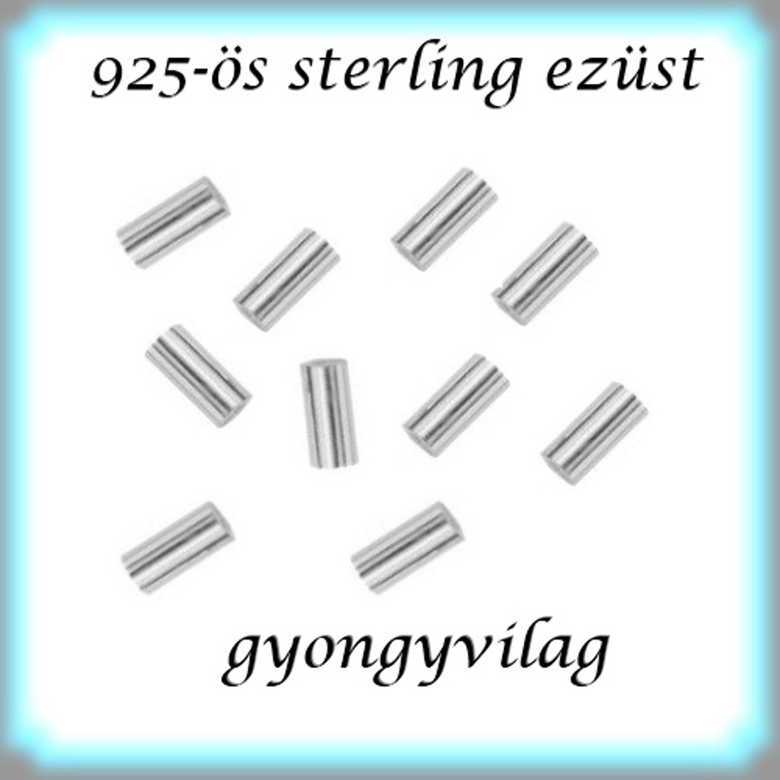 Clemă pentru bijuterii din argint 925: intermediar / perlă / ornament EKÖ 19 1,5x2x0,25 10 buc/cs - accessorii și unelte - mărgea, componente de bijuterii - alte piese - Artynos.ro Clemă pentru bijuterii din argint 925: intermediar / perlă / ornament EKÖ 19 1,5x2x0,25 10 buc/cs - accessorii și unelte - mărgea, componente de bijuterii - alte piese - Artynos.ro