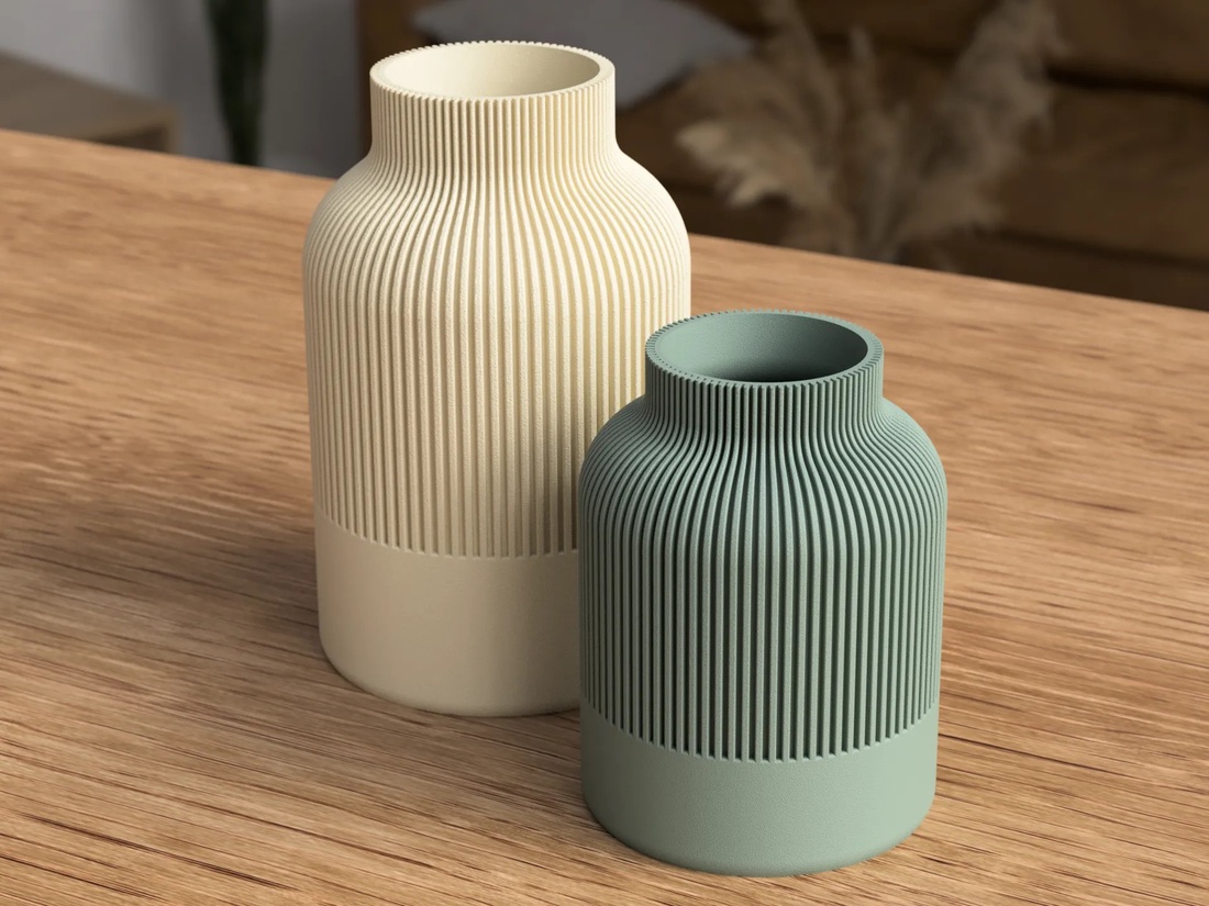Vază japoneză 3D - casă & stil de viață - accesorii pentru decorat casa - suport de flori - vaze - Artynos.ro
