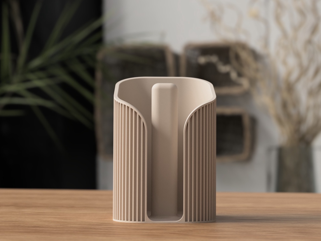 Suport 3D pentru prosoape de hârtie de bucătărie - casă & stil de viață - accesorii pentru echipamente de bucătărie - textile pentru bucătărie - cârpe și prosoape de bucătărie - Artynos.ro